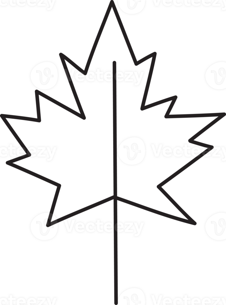 blad tekening geïsoleerd png