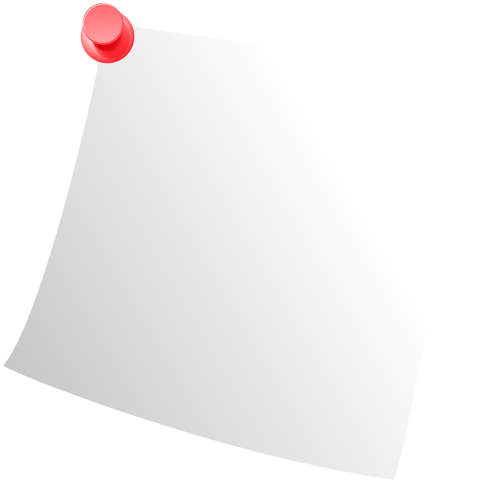 Sticky Note White png