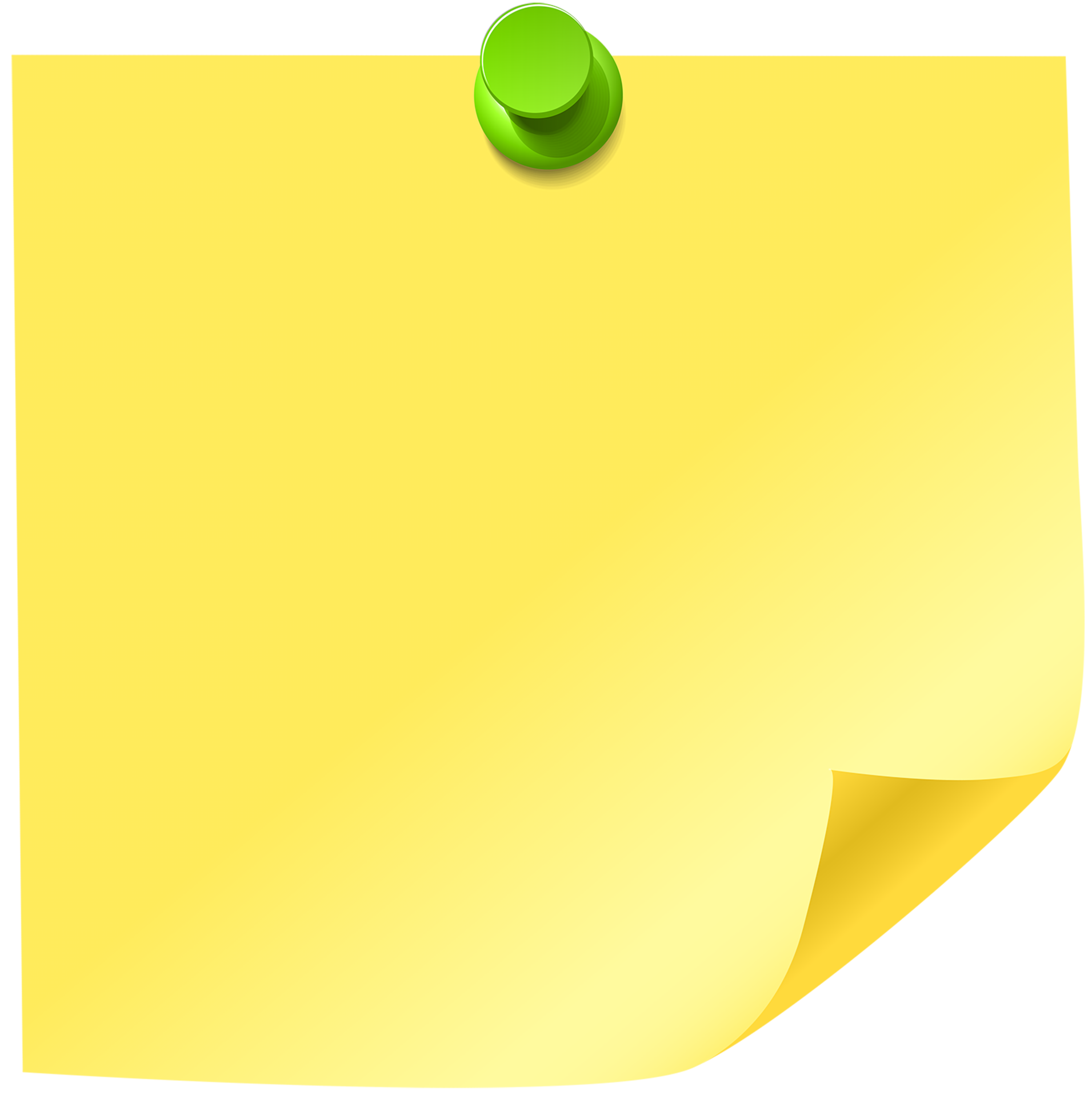 yellow post it png