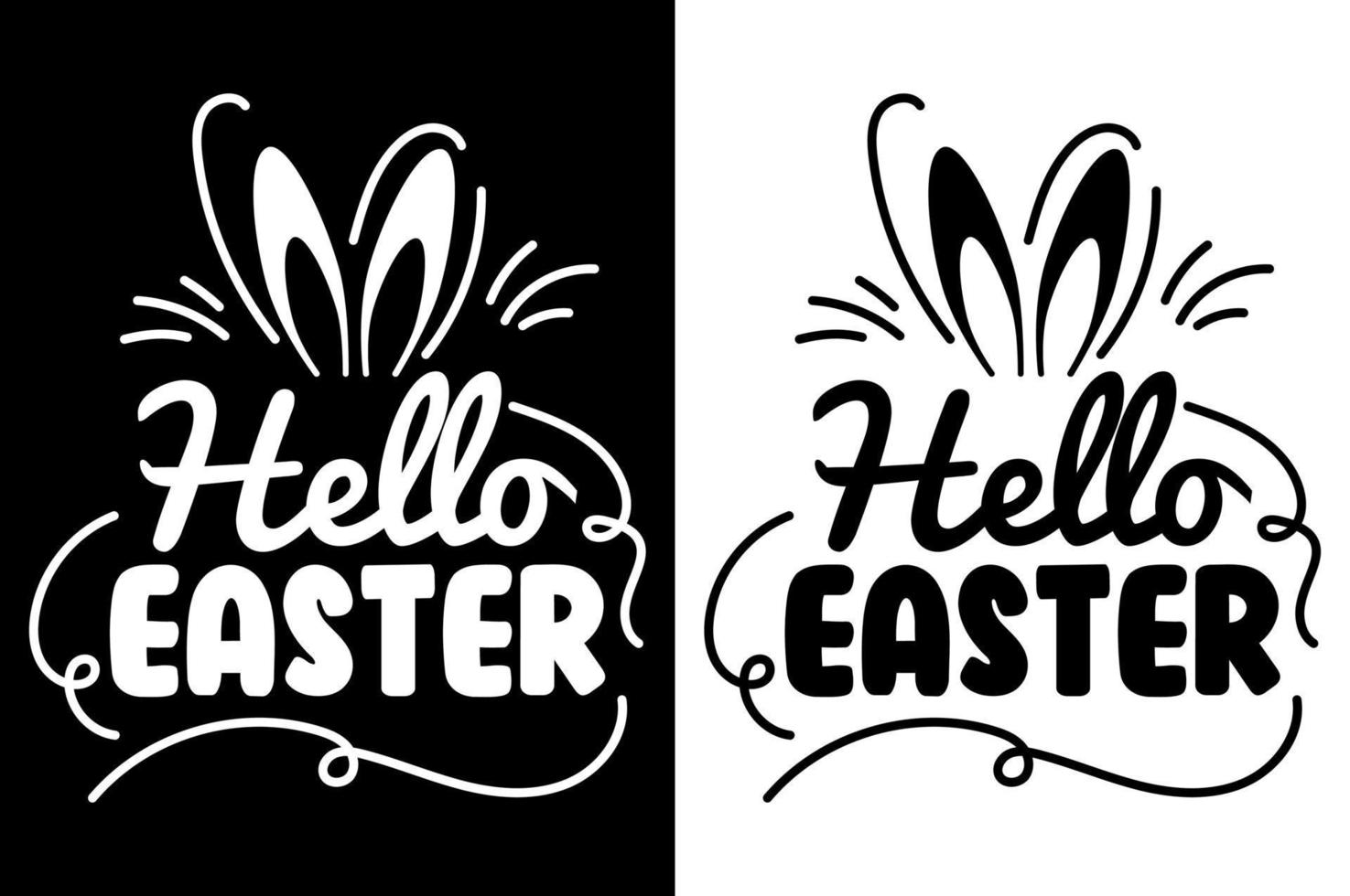 Happy Easter day t shirt design free template vector