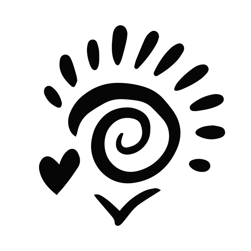 black-color-sun-logo-22354481-png
