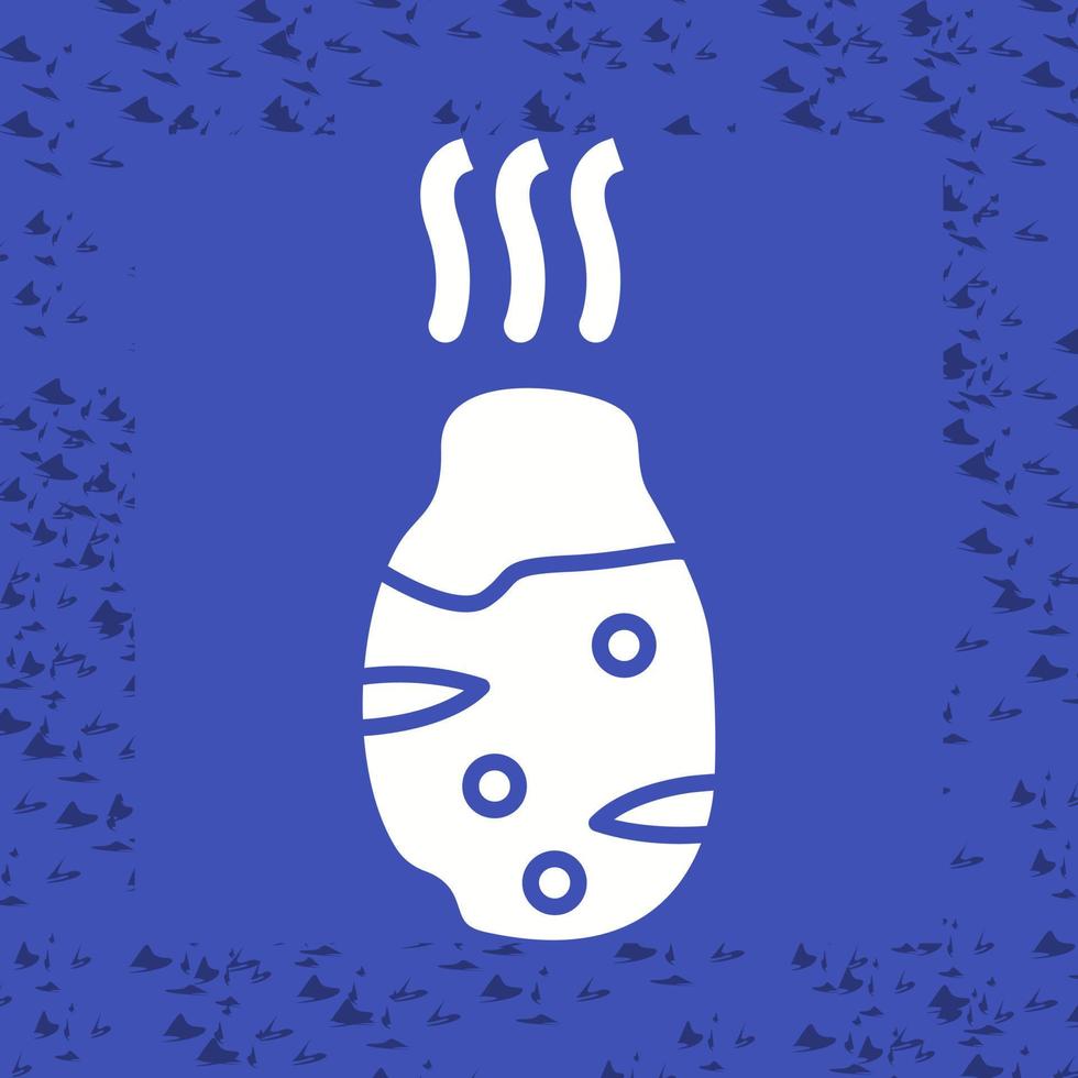 Roasted Potato Vector Icon