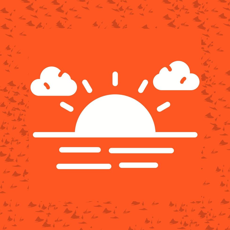 Sunset Vector Icon