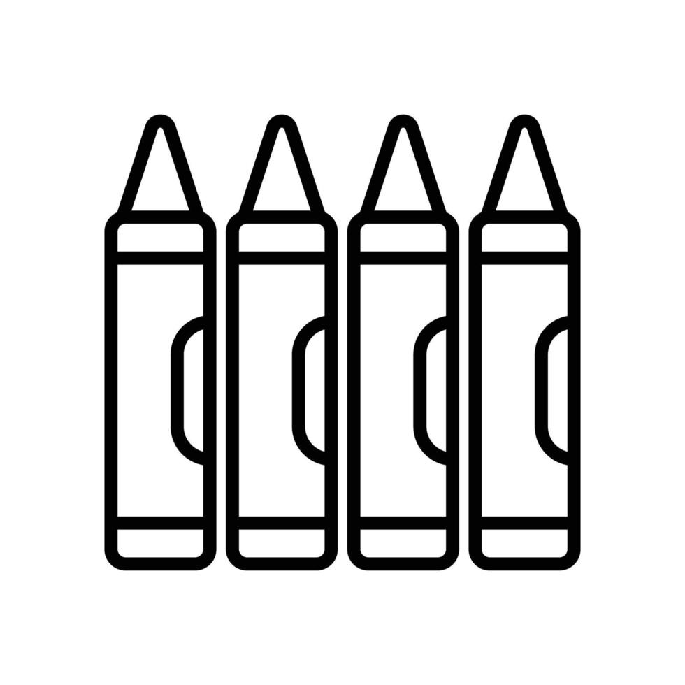 Crayon Icon Vector Design Template 22355083 Vector Art at Vecteezy