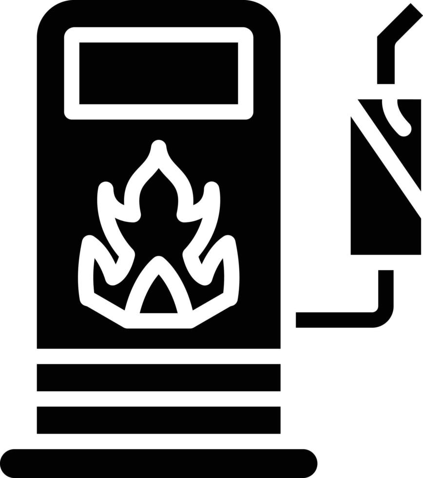 Gasoline Vector Icon Style