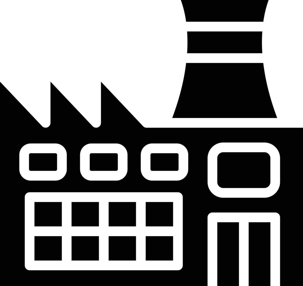 Power Plant Vector Icon Style