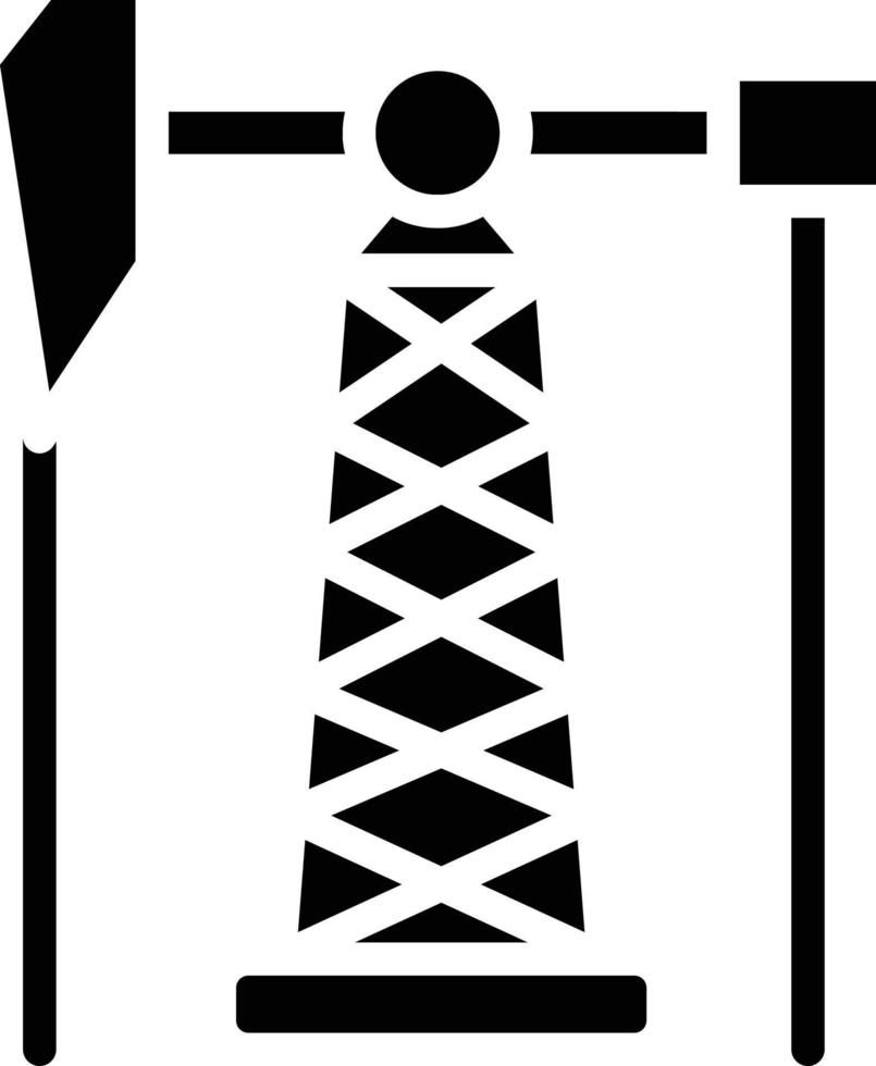 Oil Pump Vector Icon Style