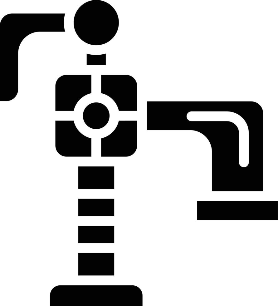Hand Pump Vector Icon Style