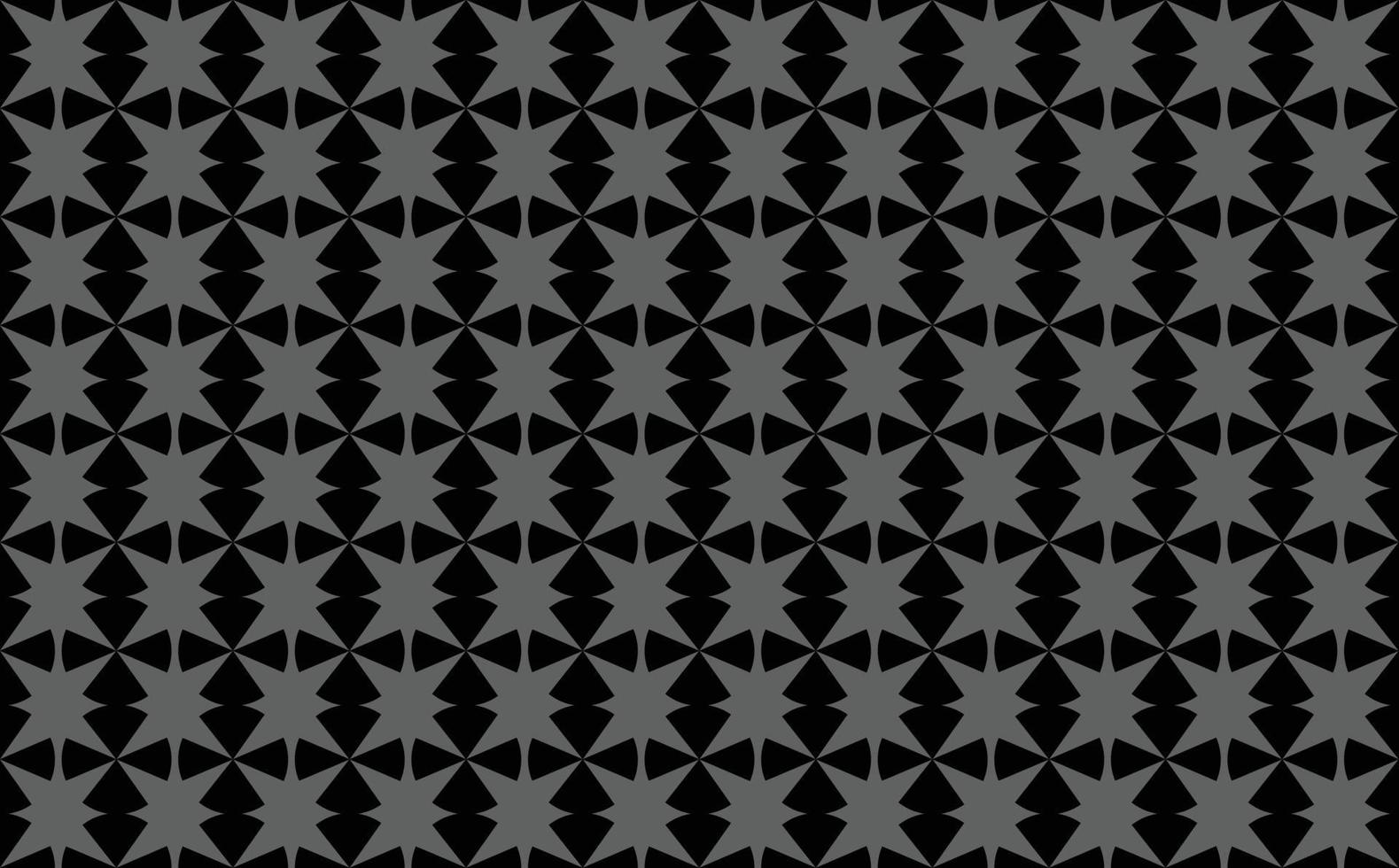 Dark black colored stars seamless vector pattern. Suitable for wallpaper, banner, cover, card, and prints.