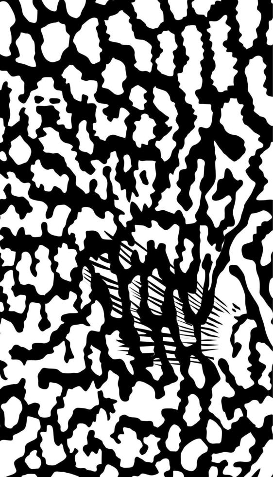 Artistic Motifs Pattern Inspired by Symphysodon or Discus Fish, for decoration, ornate, background, website, wallpaper, fashion, interior, cover, animal print, or graphic design element vector