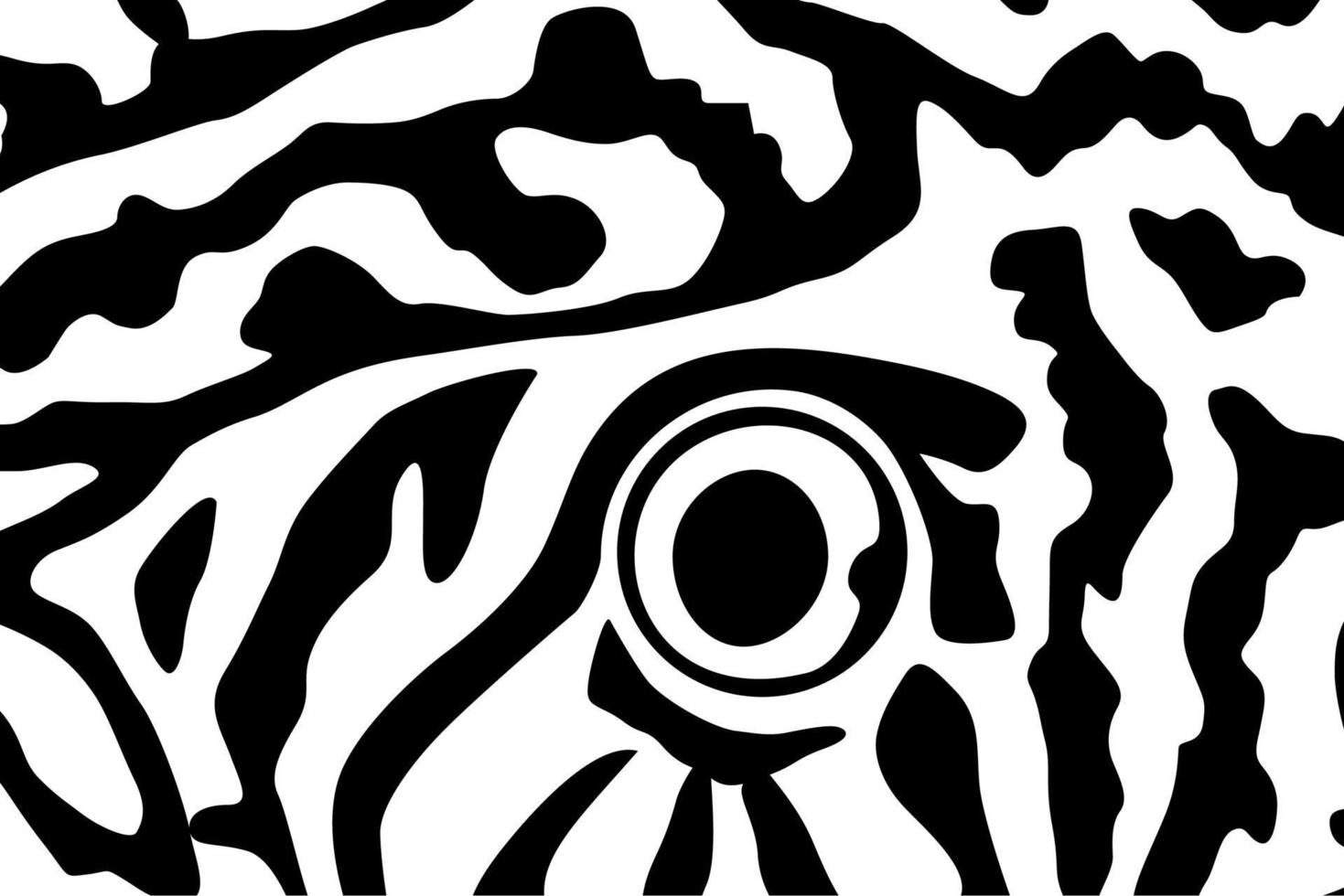 Artistic Motifs Pattern Inspired by Symphysodon or Discus Fish, for decoration, ornate, background, website, wallpaper, fashion, interior, cover, animal print, or graphic design element vector