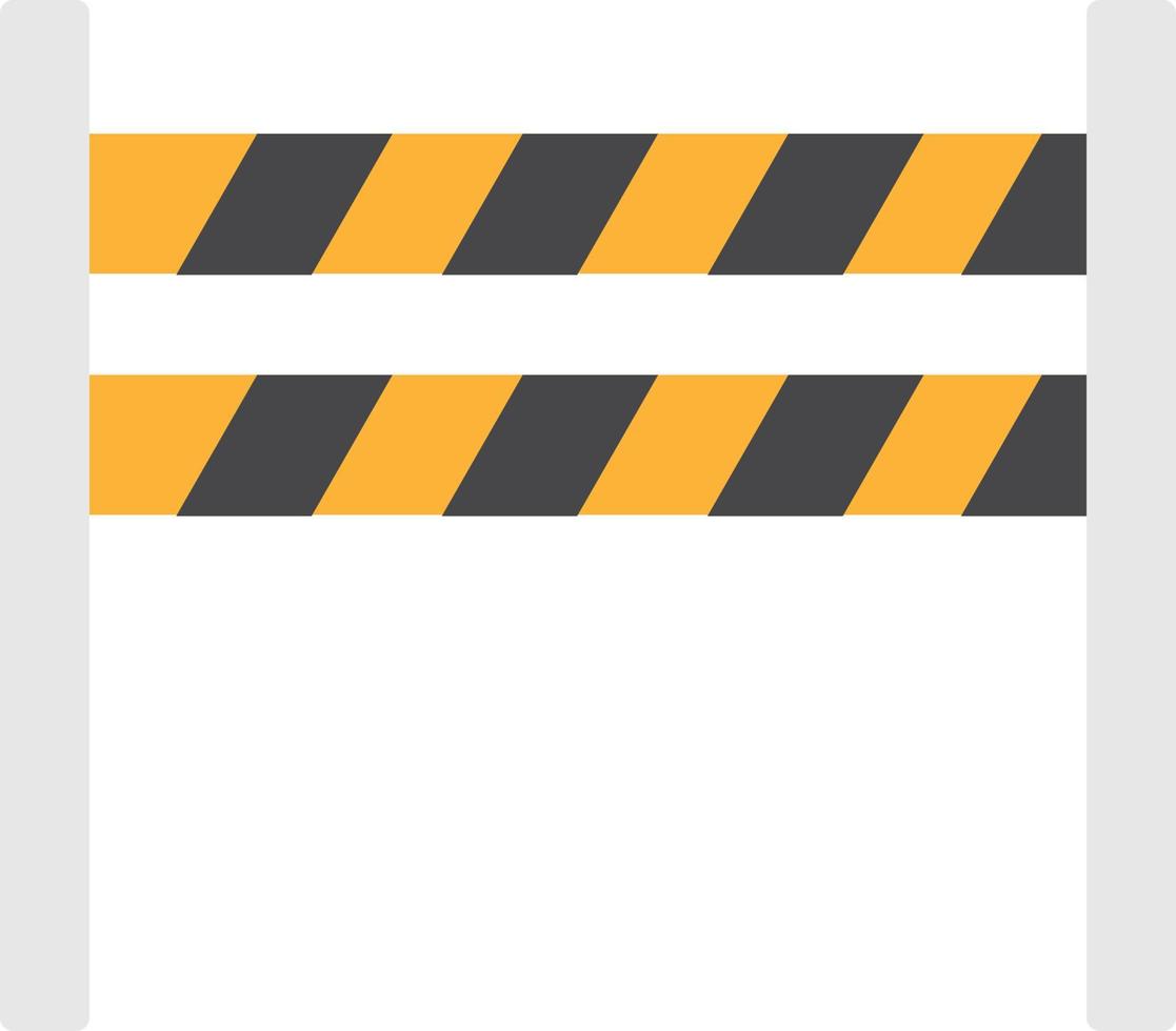 barrier construction road vector