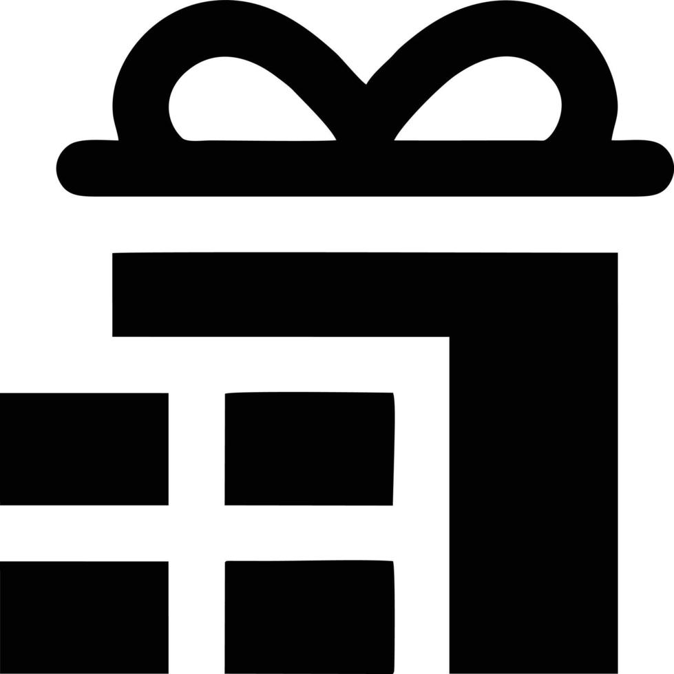 gift icon symbol design vector image. Illustration of the package box present design image. EPS 10.