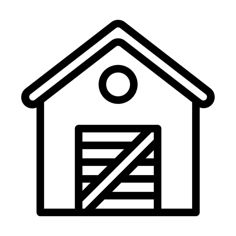 Shed Icon Design vector