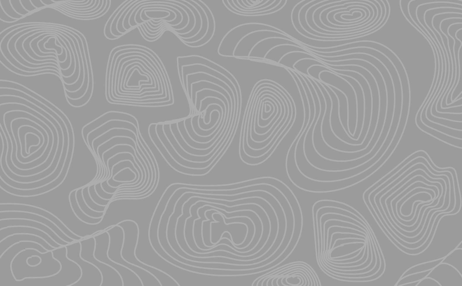 Grey colored curvy offset lines pattern. Suitable for wallpaper, banner, card, and cover. vector