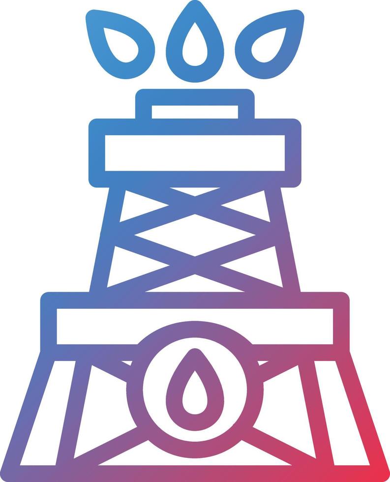 3959 - Drilling Oil.eps vector