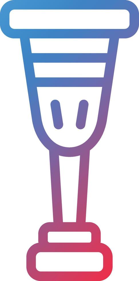 3803 - Wooden Leg.eps vector