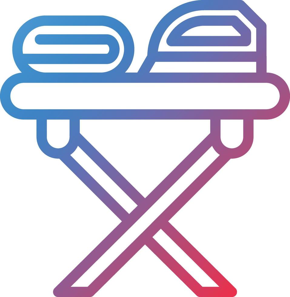 3466 - Ironing Board.eps vector