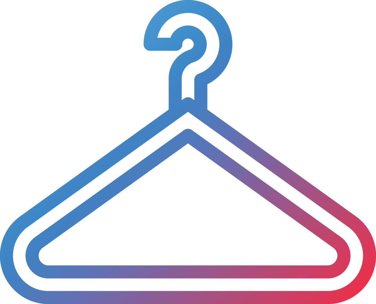 3482 - Clothes Hanger.eps vector