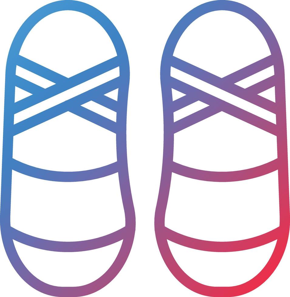 3423 - Ballet Shoes.eps vector
