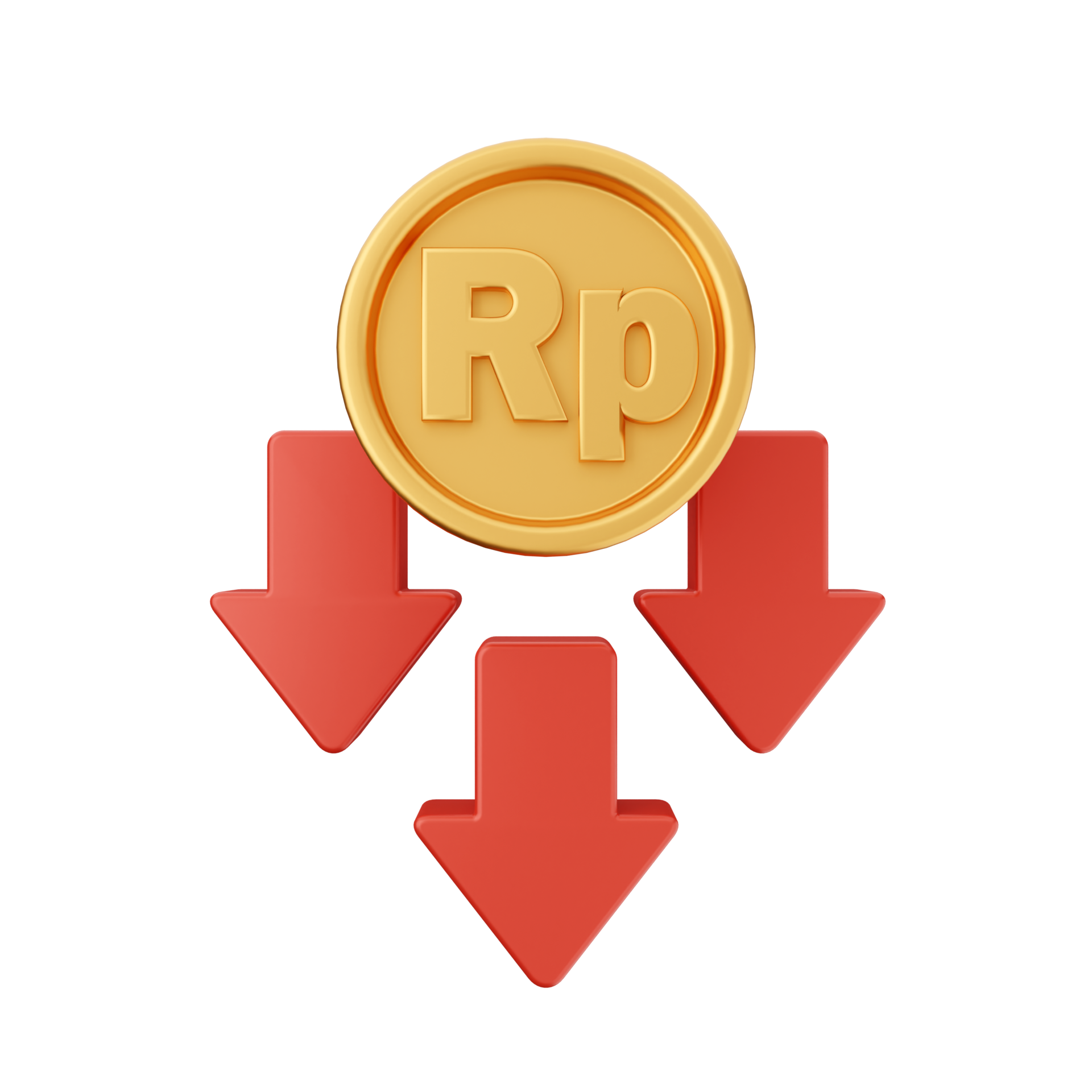 3d increase decrease money financial and business 22358298 PNG