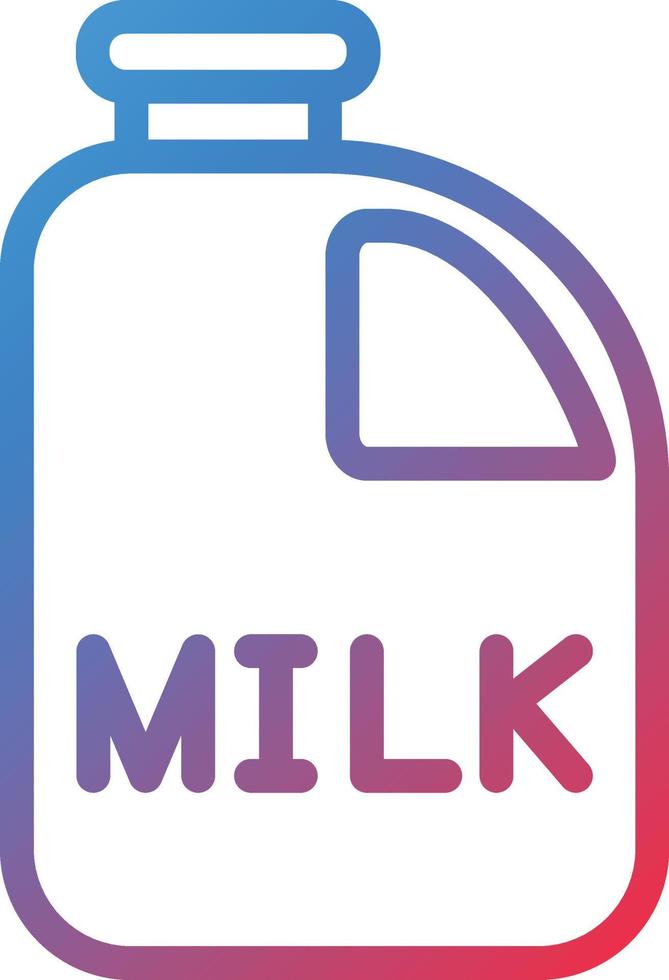 3257 - Milk Bottle.eps vector