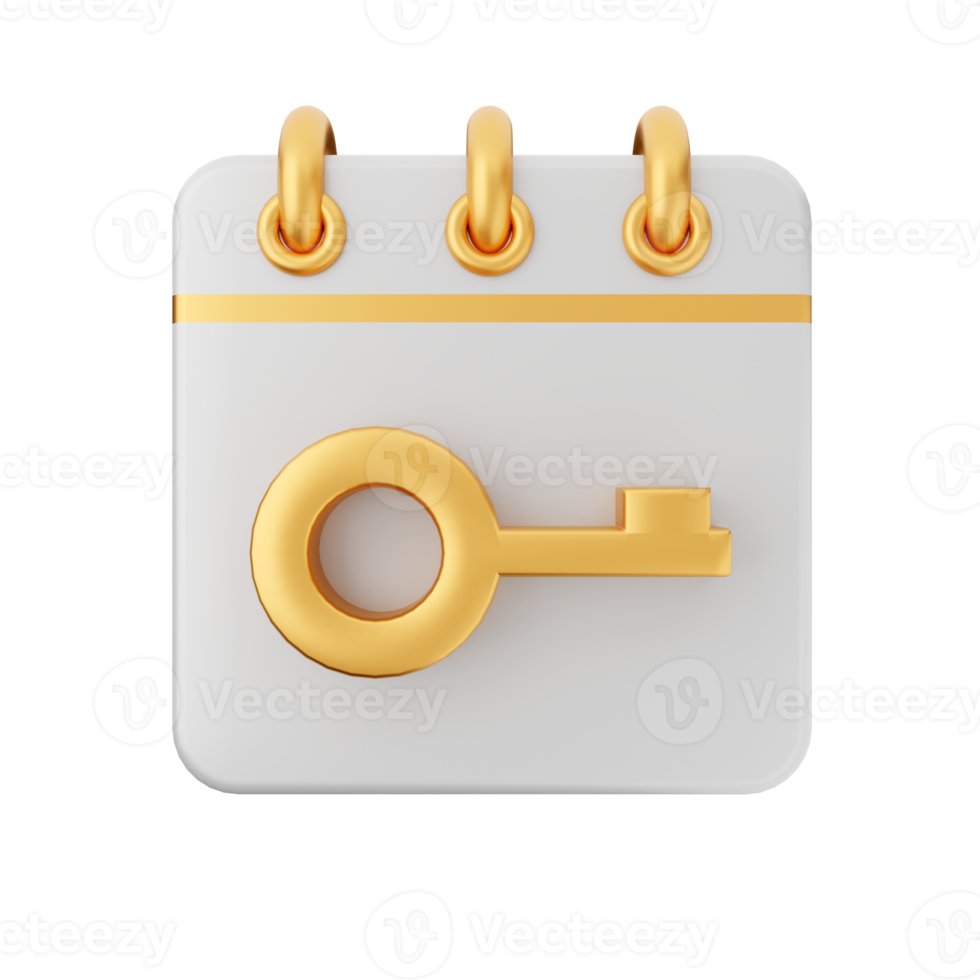 3d calendar icon illustration png