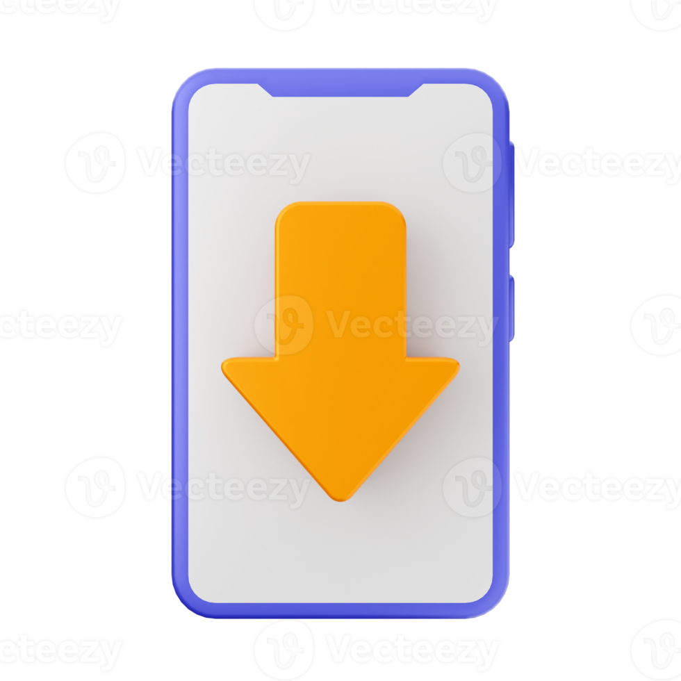 3d smartphone icon png