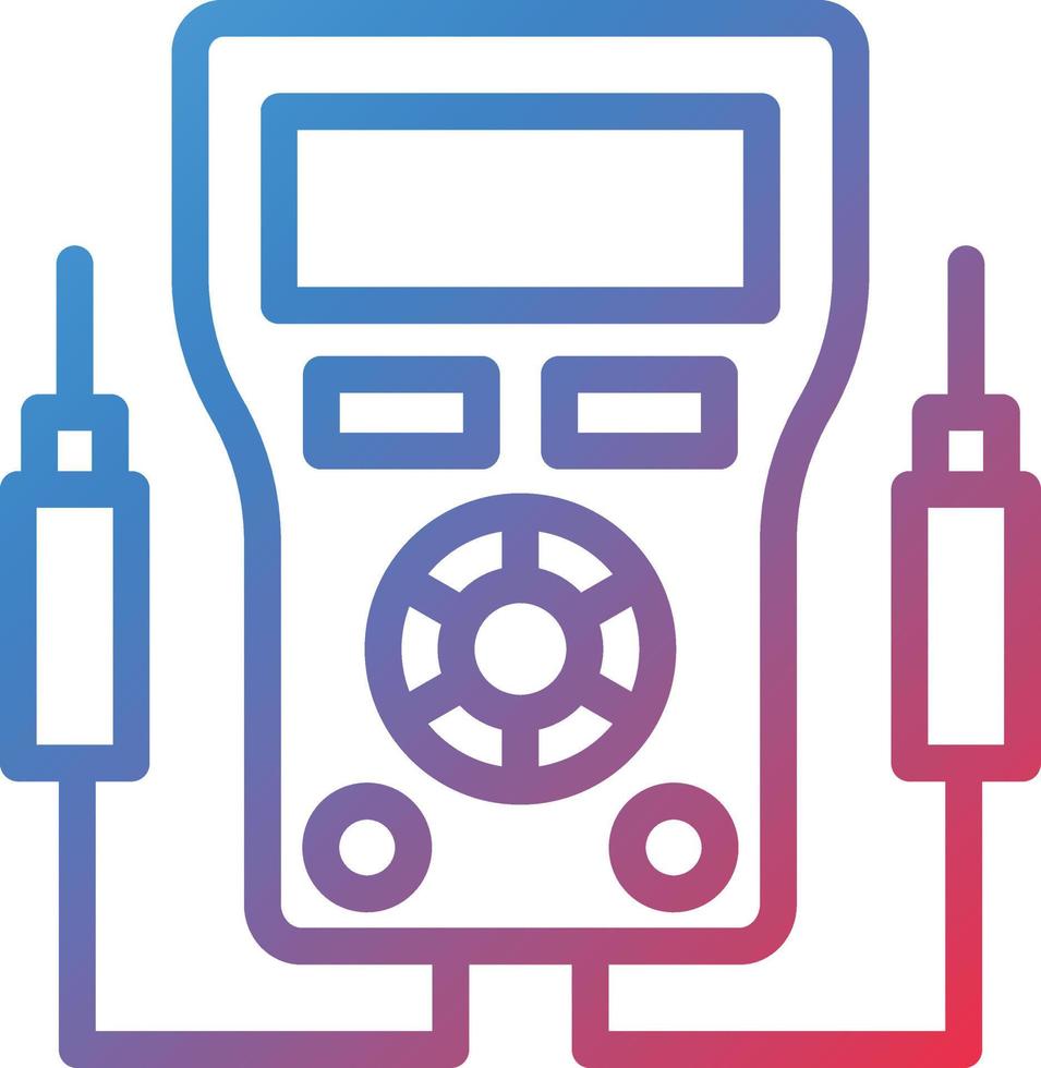3153 - Voltmeter.eps vector