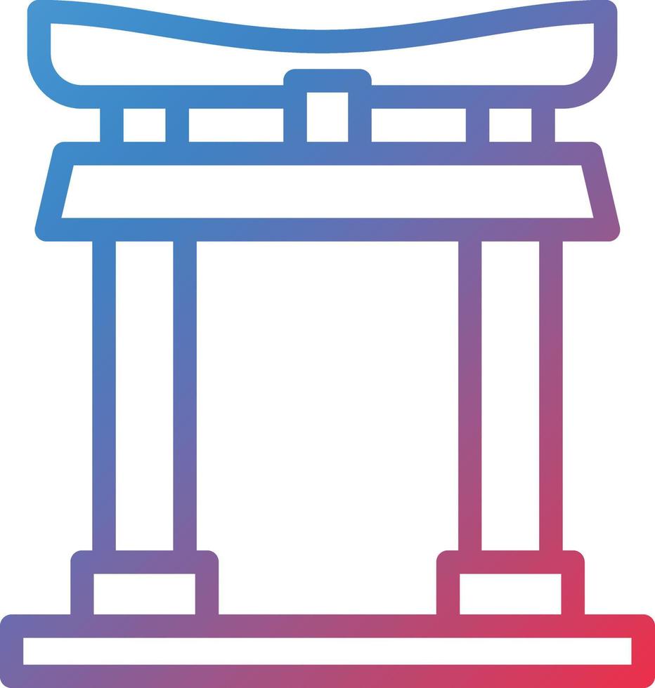 2797 - Torii Gate.eps vector