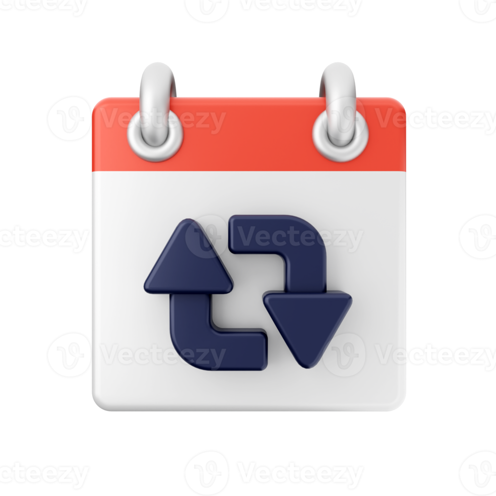 3d calendar date day schedule event icon illustration png