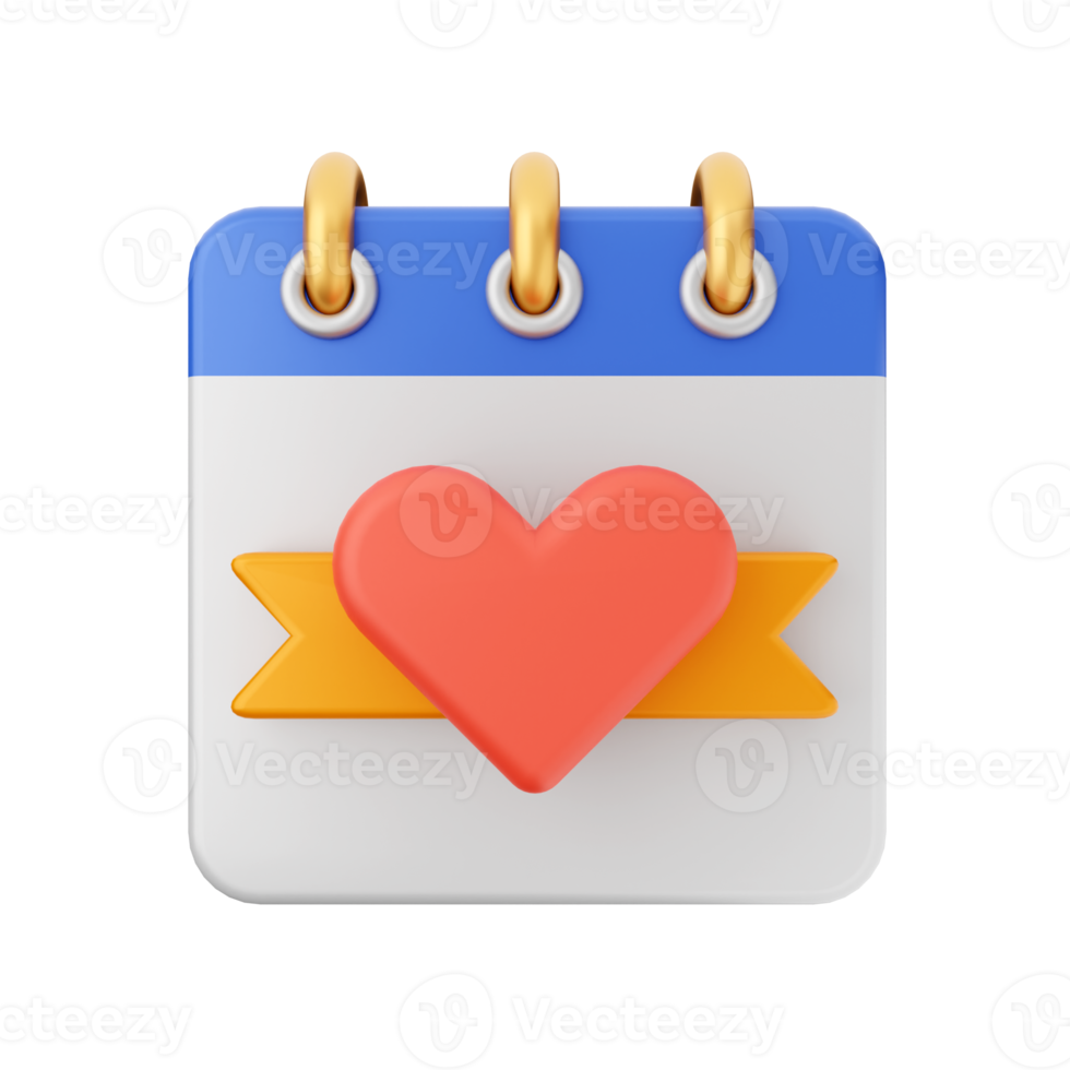 3d calendar event date day schedule icon illustration png