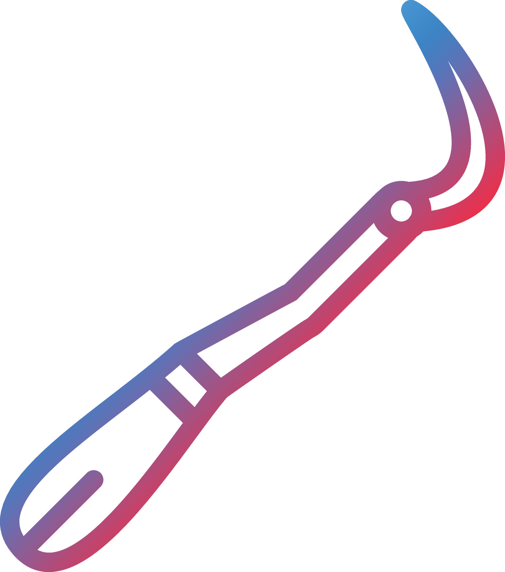 2878 Dental Probe.eps 22359151 Vector Art at Vecteezy