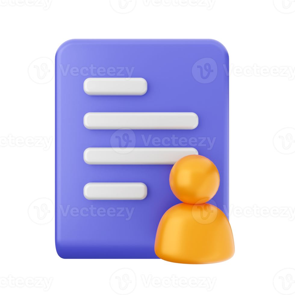 3d file icon illustration png