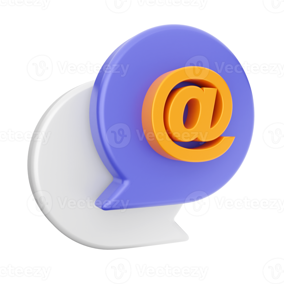 3d Plaudern chatten Symbol png