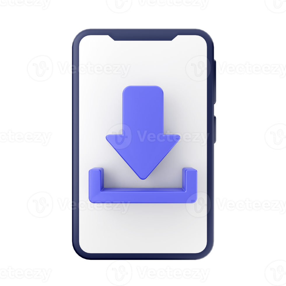 3d smartphone icon png