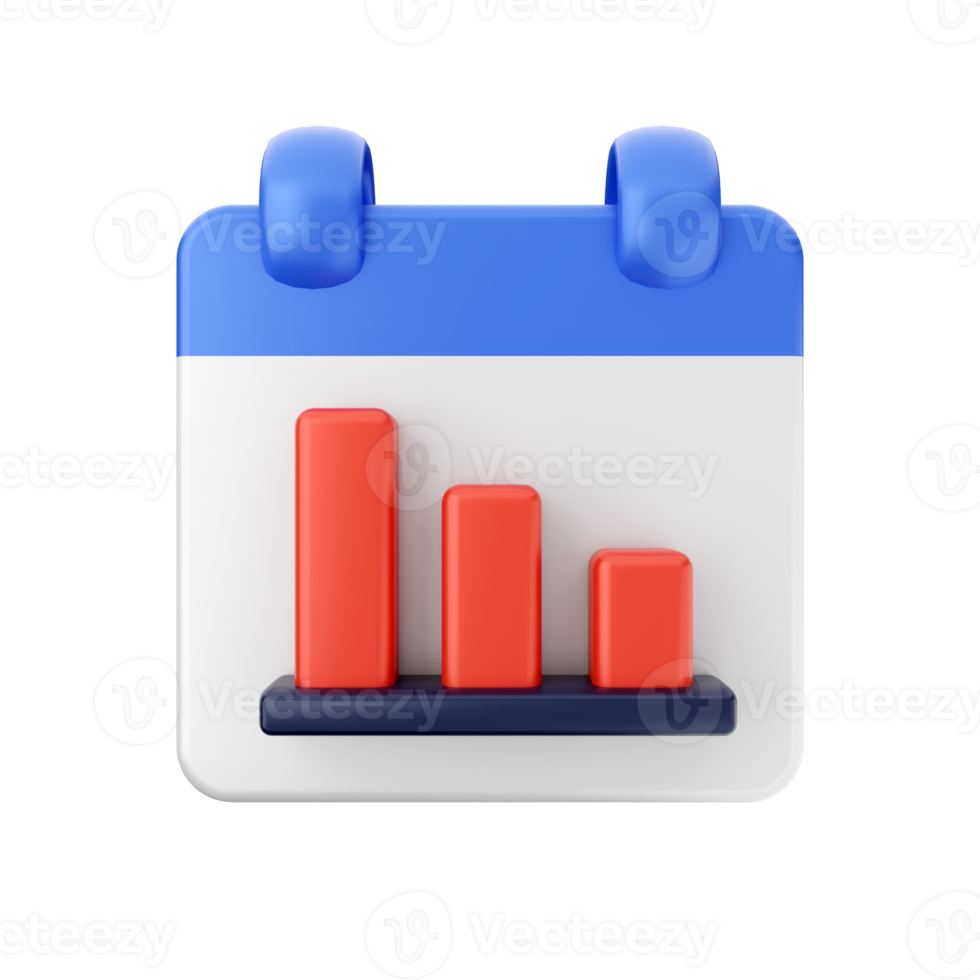 3d Kalender Datum Tag Zeitplan Veranstaltung Symbol Illustration png