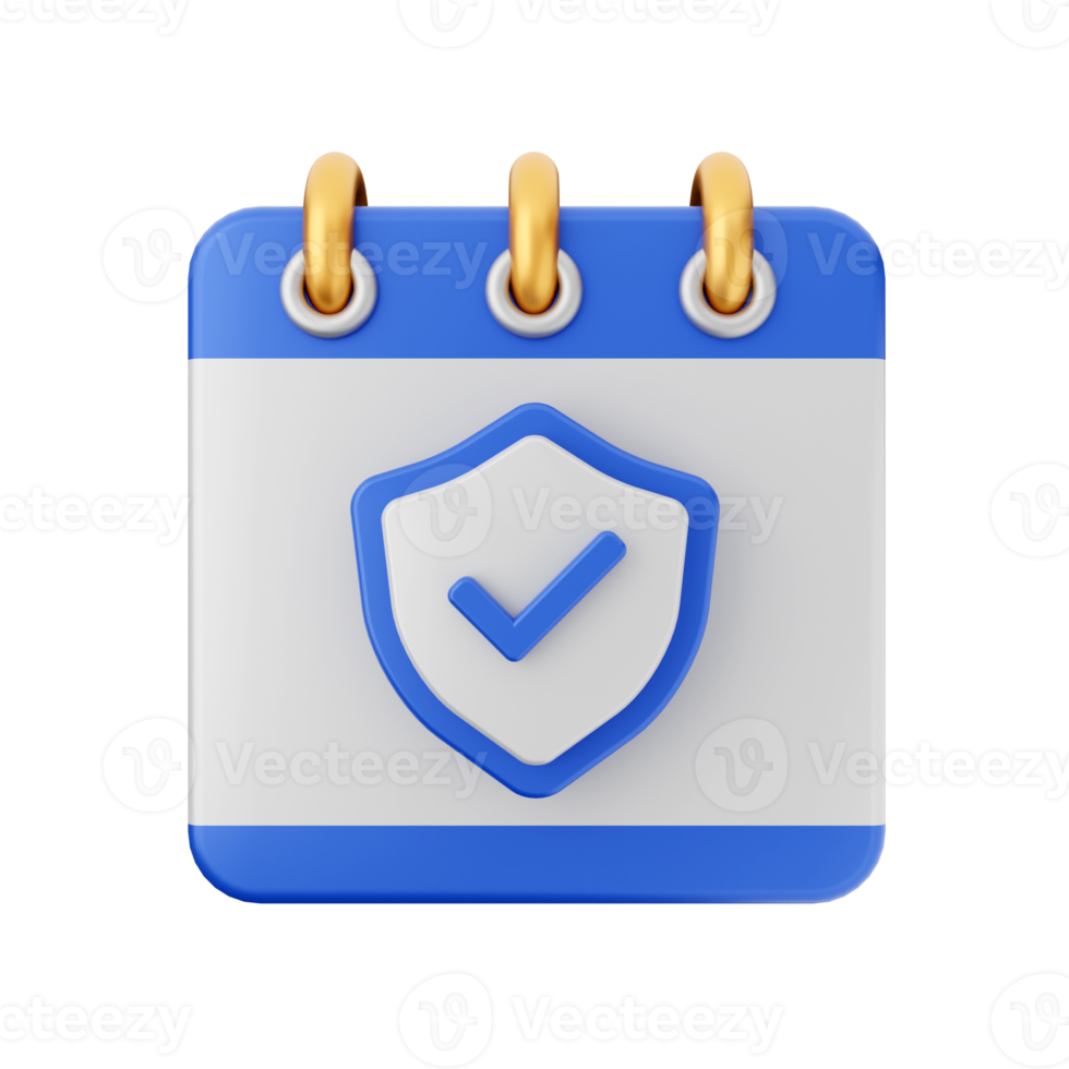 3d calendar icon illustration png