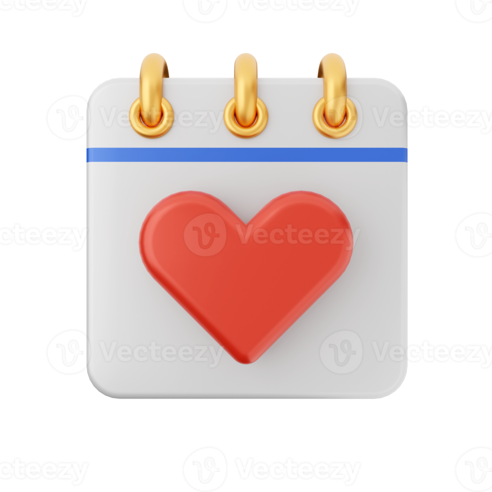 3d calendar icon event date png