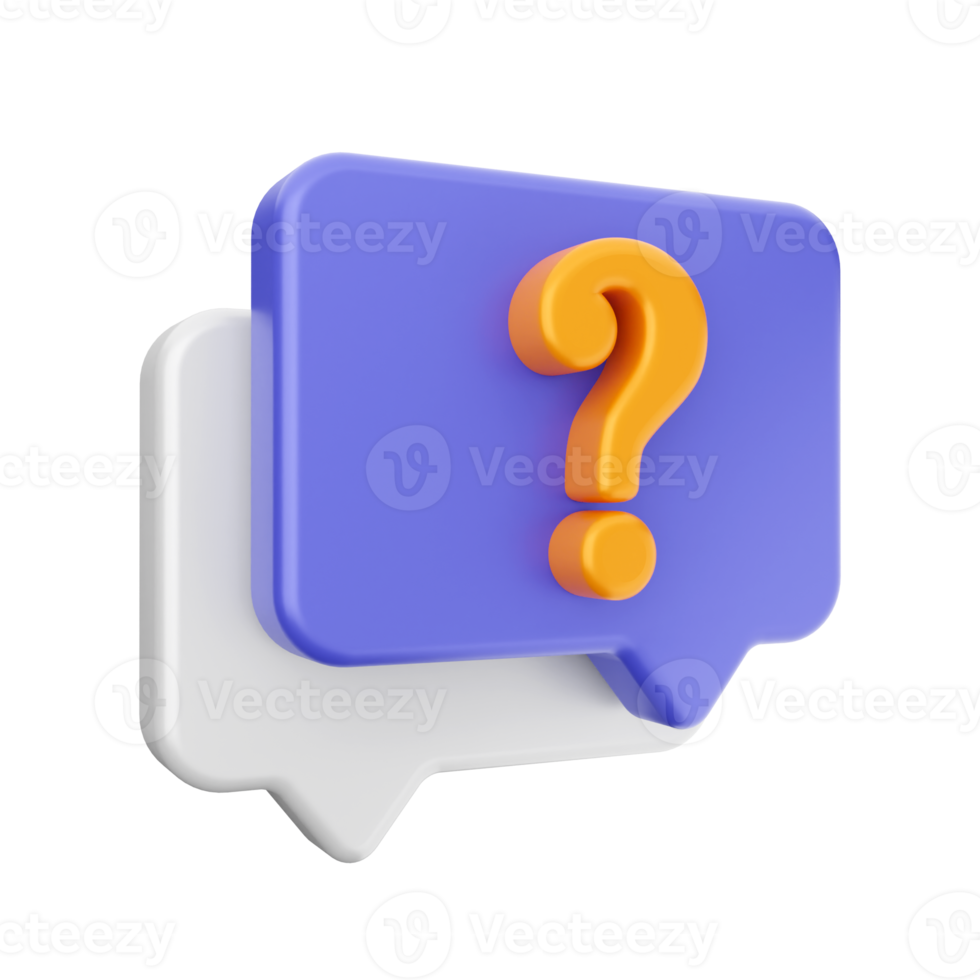 3d chat icon png