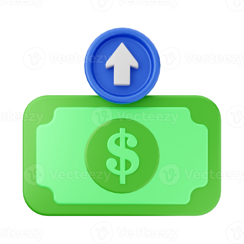 3d payment money dollar credit card png