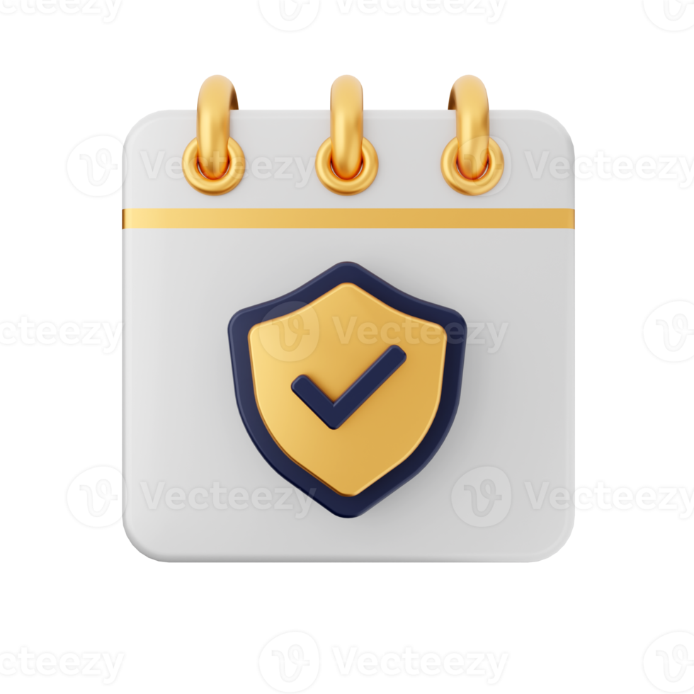 3d calendar icon illustration png