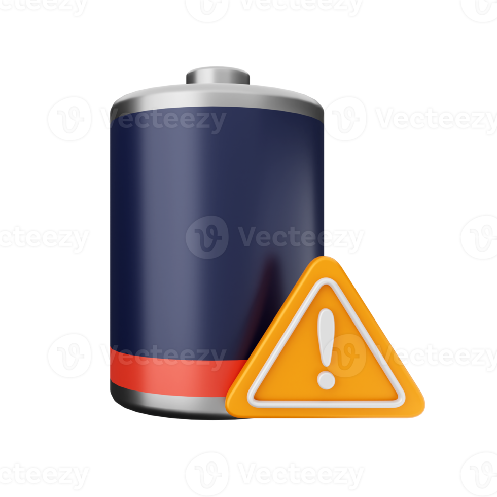 3d battery charge energy icon illustration png