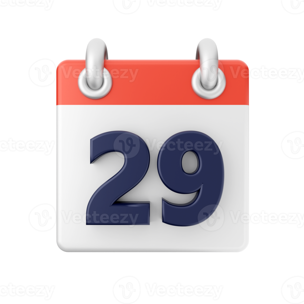 3d calendar date day schedule event icon illustration png