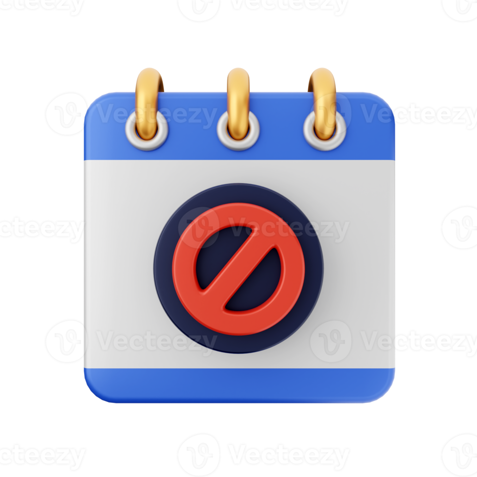 3d calendar icon illustration png