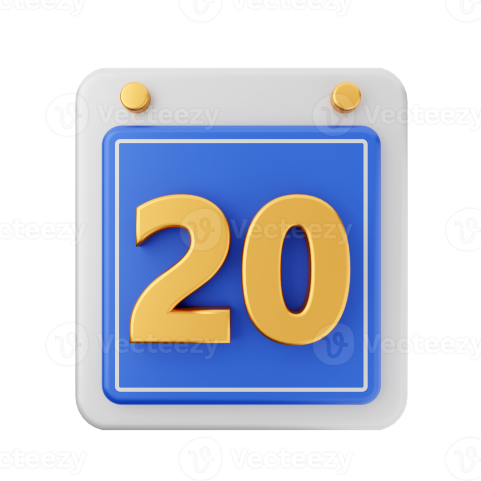 3d Kalender Symbol Illustration machen png