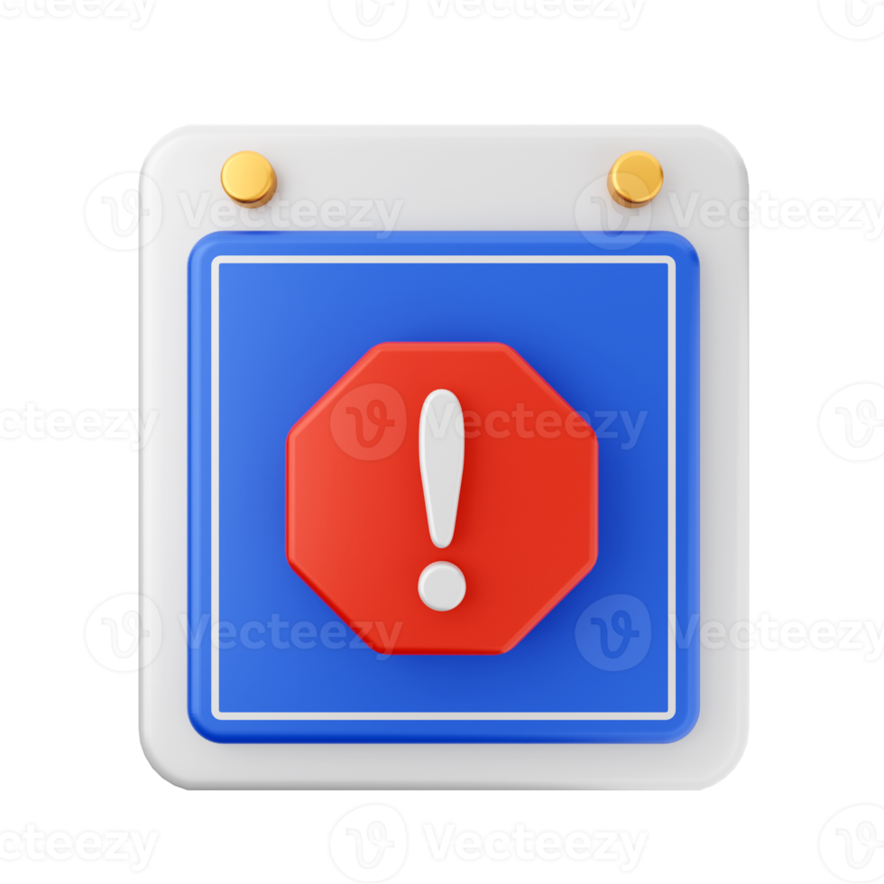 3d calendar icon illustration png