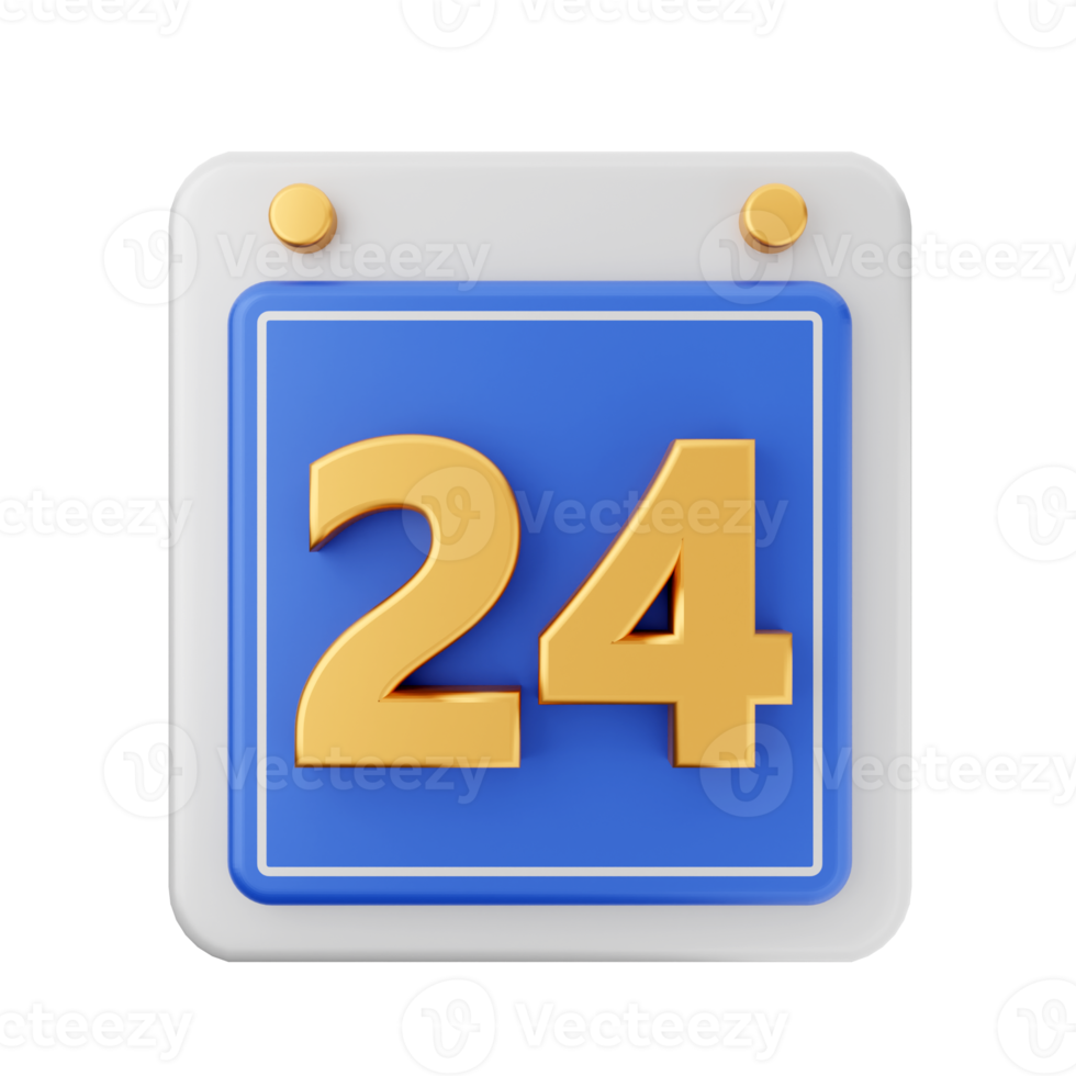 3d calendar icon illustration render png