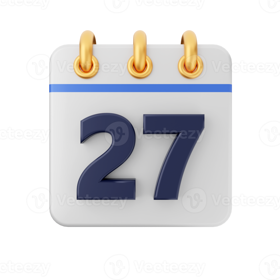 3d Calendar Icon Illustration 22359935 PNG 3d-calendar-icon-illustration-22359935-png
