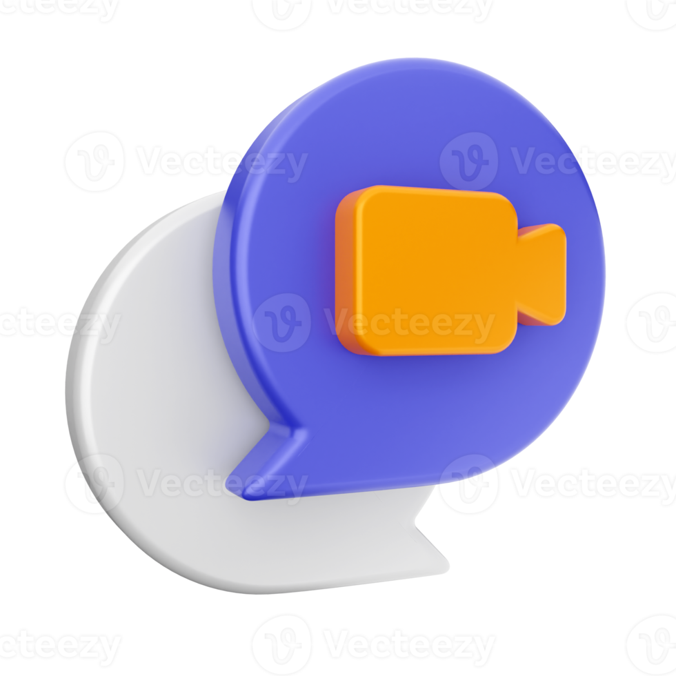 3d chat chatting icon png